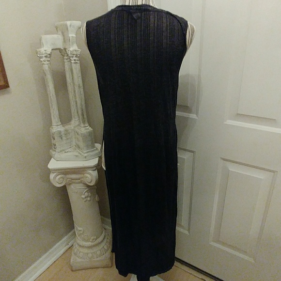 Forever 21 Sheer Black T Shirt Duster - Picture 5 of 7